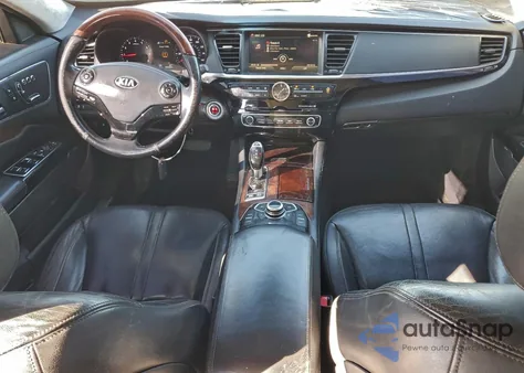 2015 Kia K900 из США, поврежденный, VIN KNALW4D4XF6022137